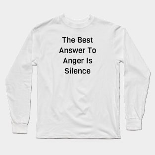 Silence Long Sleeve T-Shirt